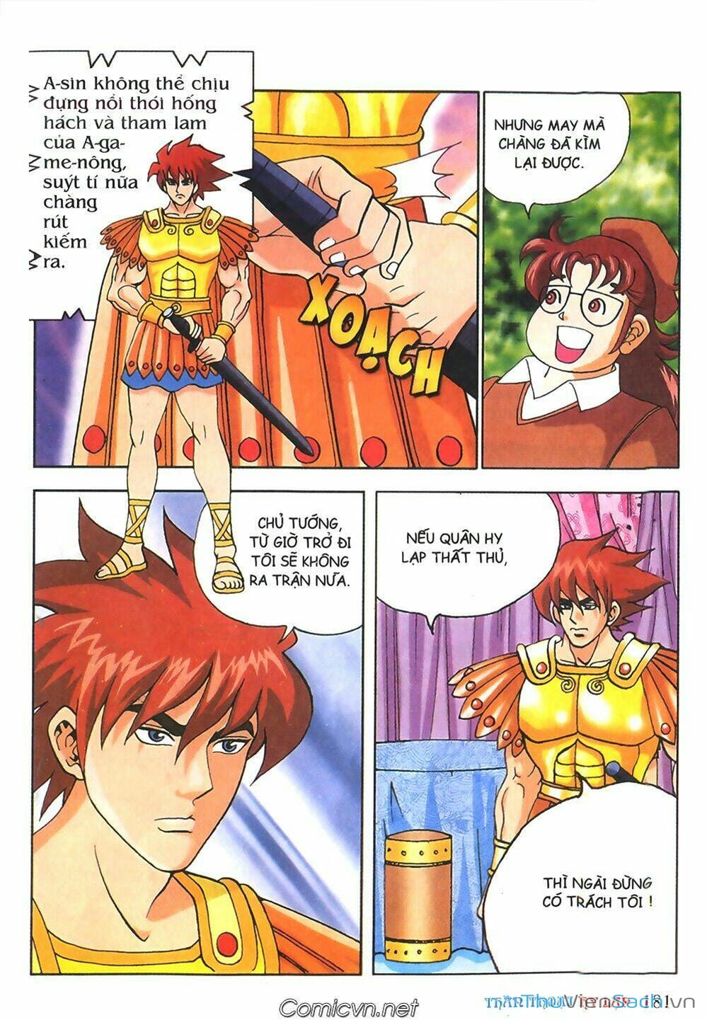 Truyện Tranh Thần Thoại Hy Lạp - Nguồn Gốc Các Vị Thần trang 3