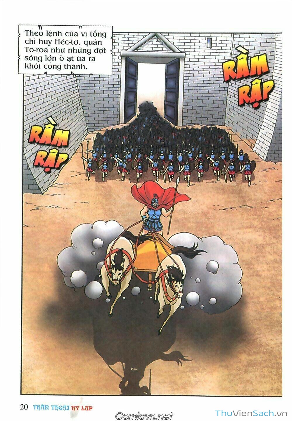 Truyện Tranh Thần Thoại Hy Lạp - Nguồn Gốc Các Vị Thần trang 3