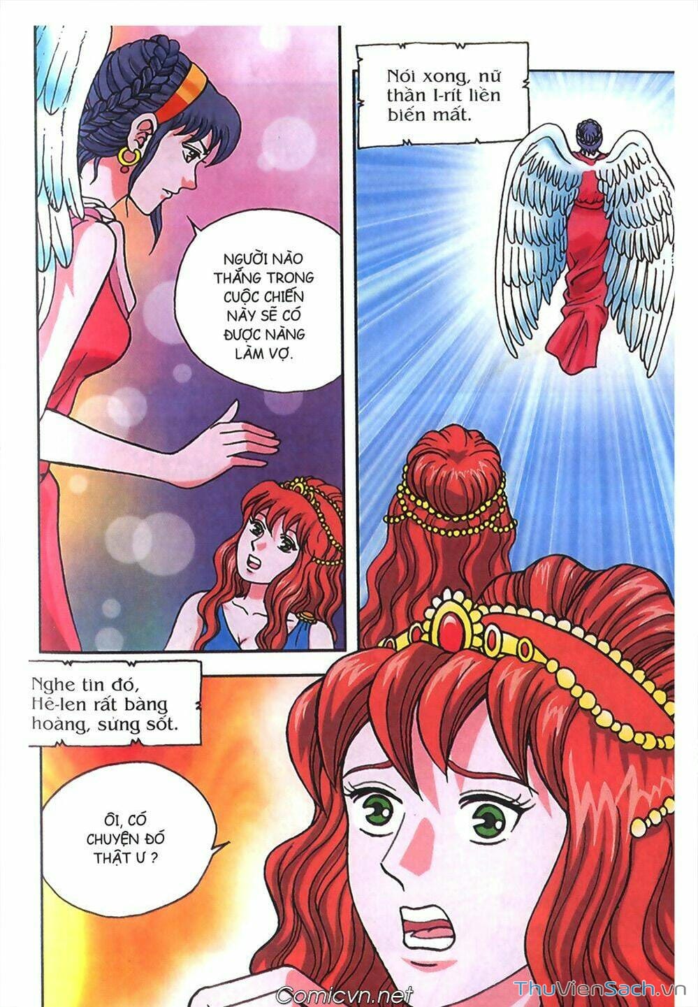 Truyện Tranh Thần Thoại Hy Lạp - Nguồn Gốc Các Vị Thần trang 3