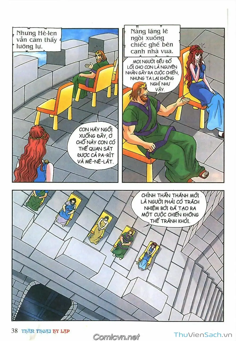 Truyện Tranh Thần Thoại Hy Lạp - Nguồn Gốc Các Vị Thần trang 3