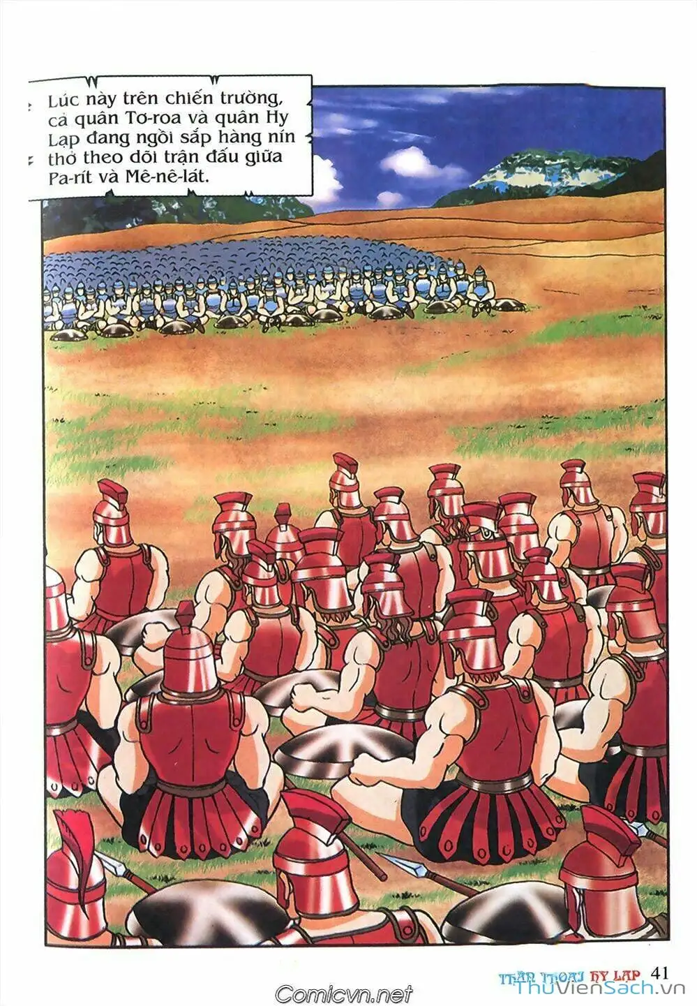 Truyện Tranh Thần Thoại Hy Lạp - Nguồn Gốc Các Vị Thần trang 3