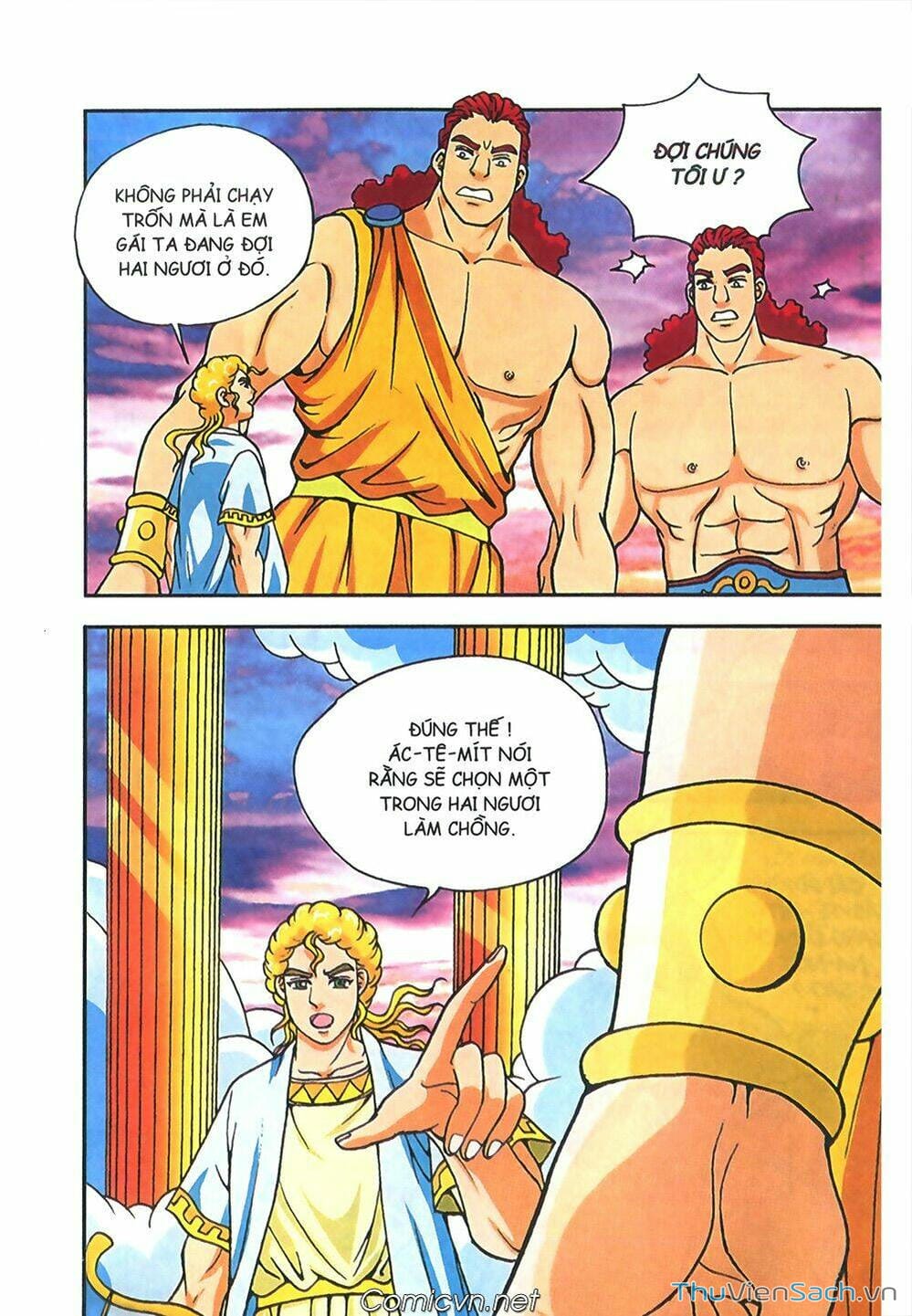 Truyện Tranh Thần Thoại Hy Lạp - Nguồn Gốc Các Vị Thần trang 3