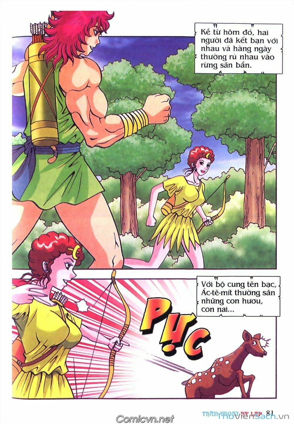 Truyện Tranh Thần Thoại Hy Lạp - Nguồn Gốc Các Vị Thần trang 3