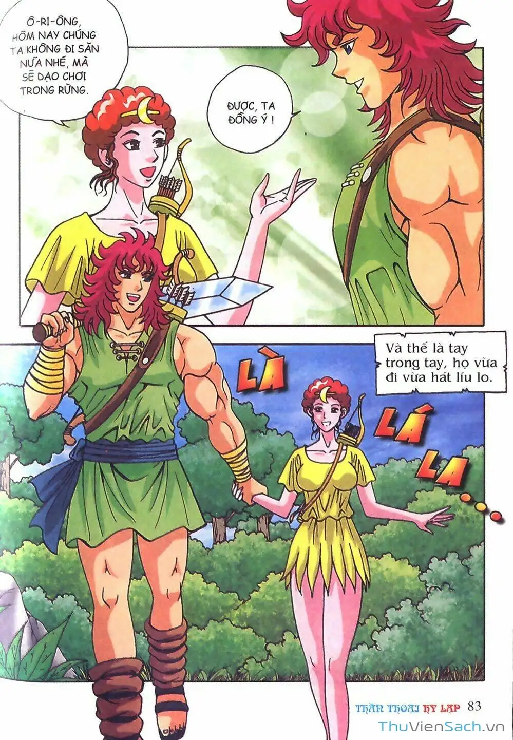 Truyện Tranh Thần Thoại Hy Lạp - Nguồn Gốc Các Vị Thần trang 3