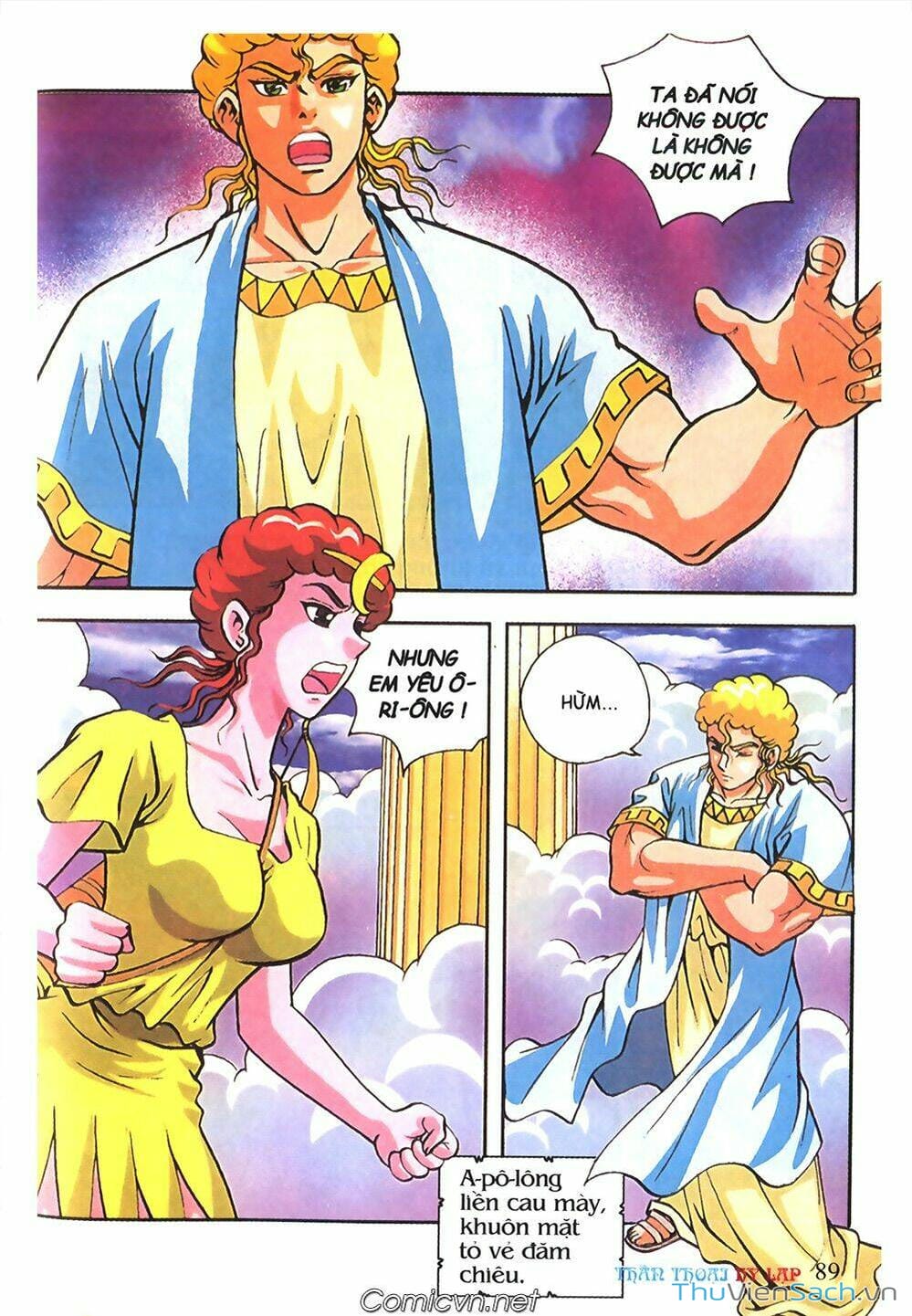 Truyện Tranh Thần Thoại Hy Lạp - Nguồn Gốc Các Vị Thần trang 3