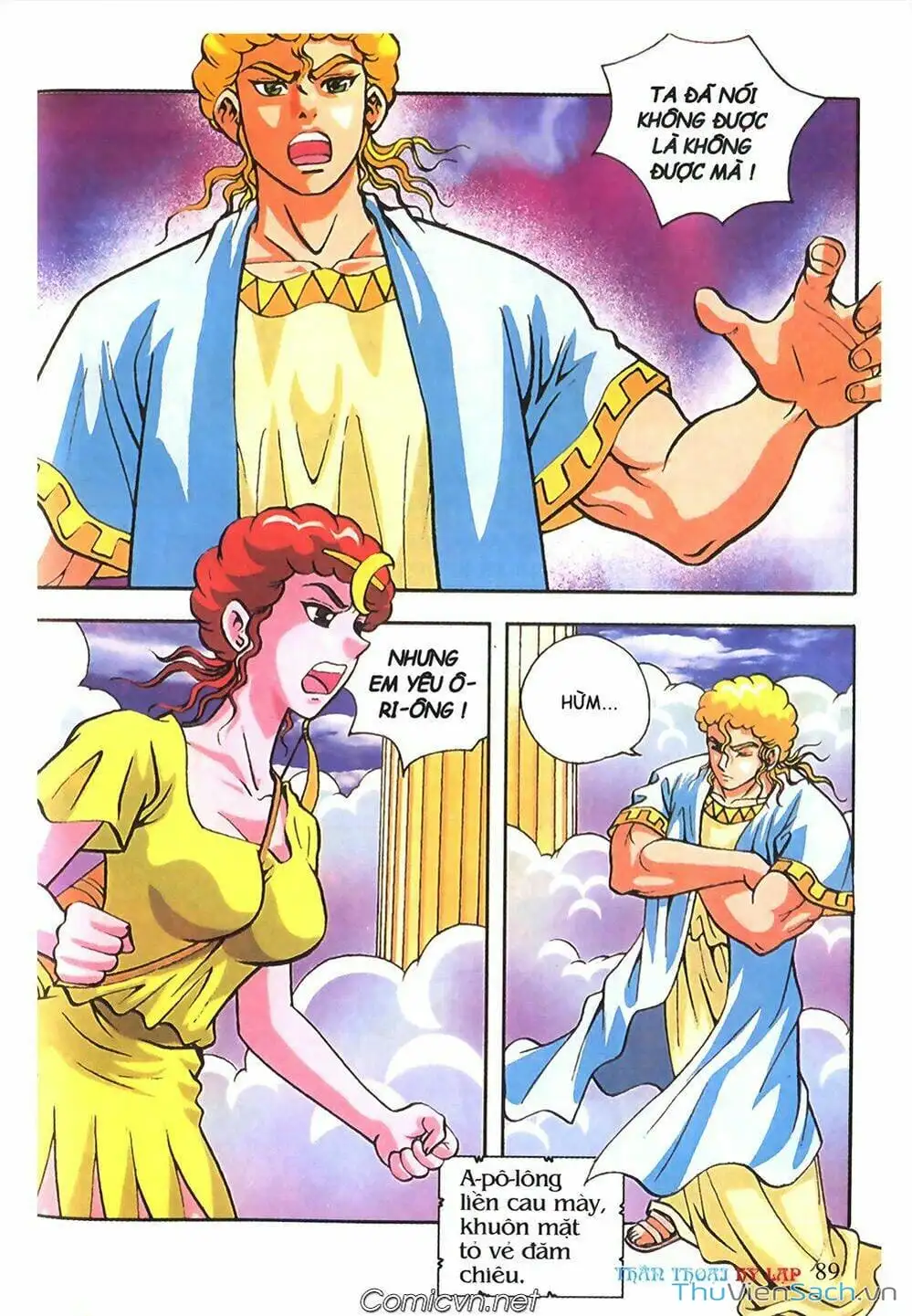 Truyện Tranh Thần Thoại Hy Lạp - Nguồn Gốc Các Vị Thần trang 3