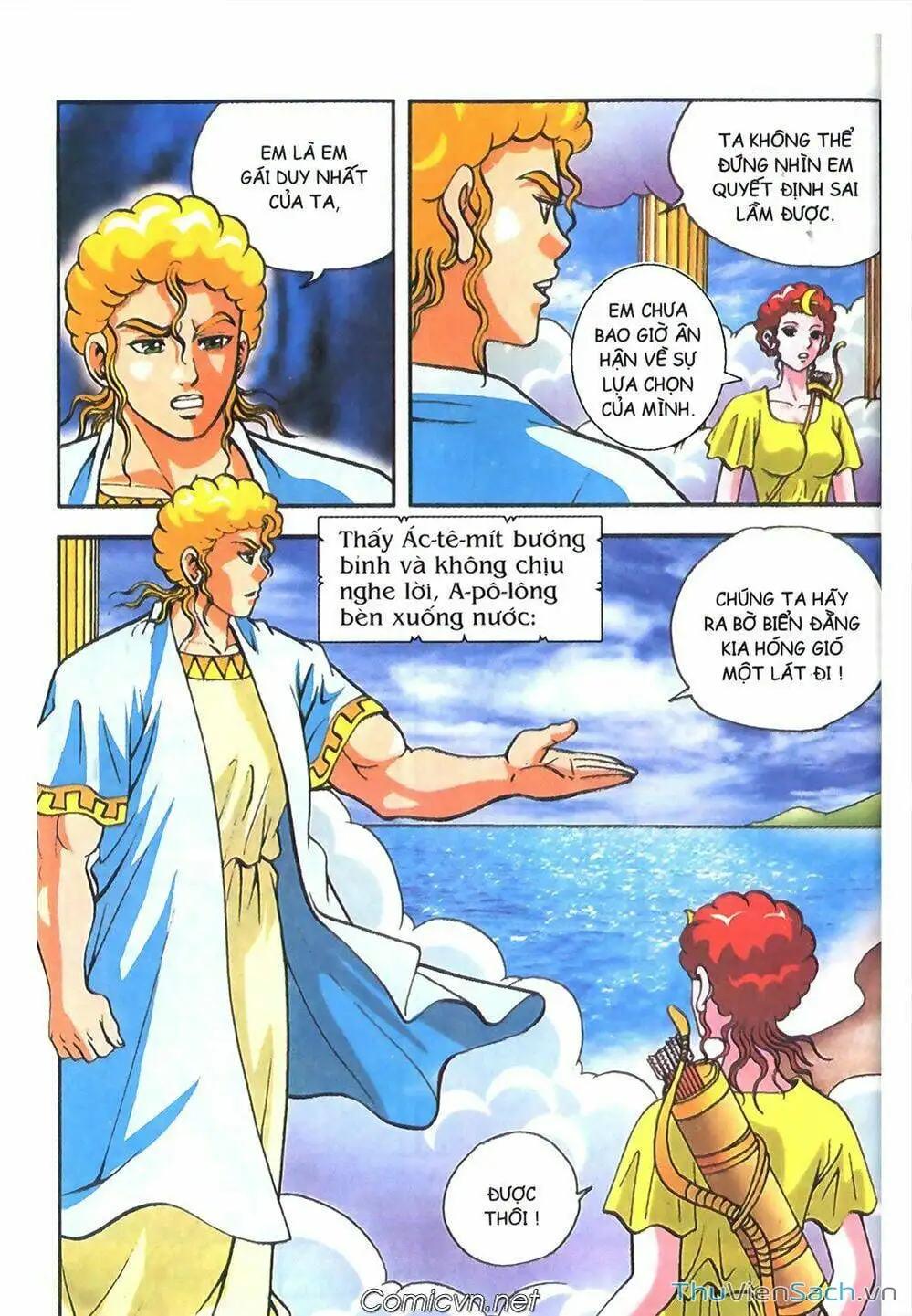 Truyện Tranh Thần Thoại Hy Lạp - Nguồn Gốc Các Vị Thần trang 3