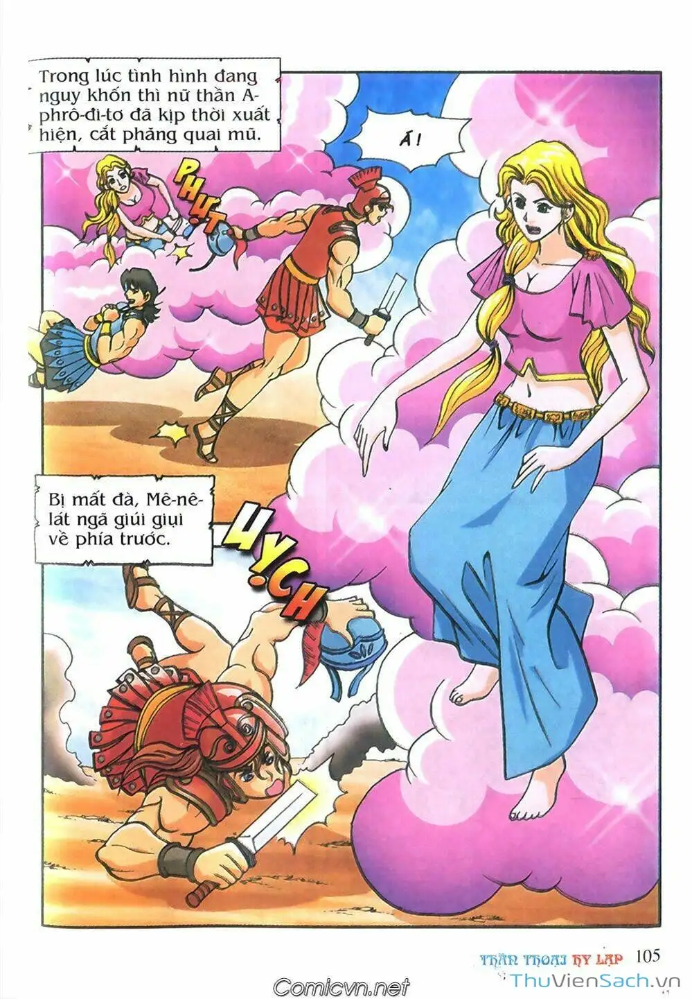 Truyện Tranh Thần Thoại Hy Lạp - Nguồn Gốc Các Vị Thần trang 3