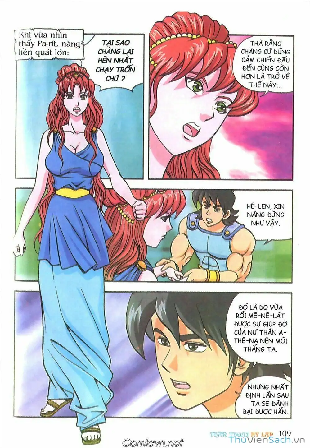 Truyện Tranh Thần Thoại Hy Lạp - Nguồn Gốc Các Vị Thần trang 3