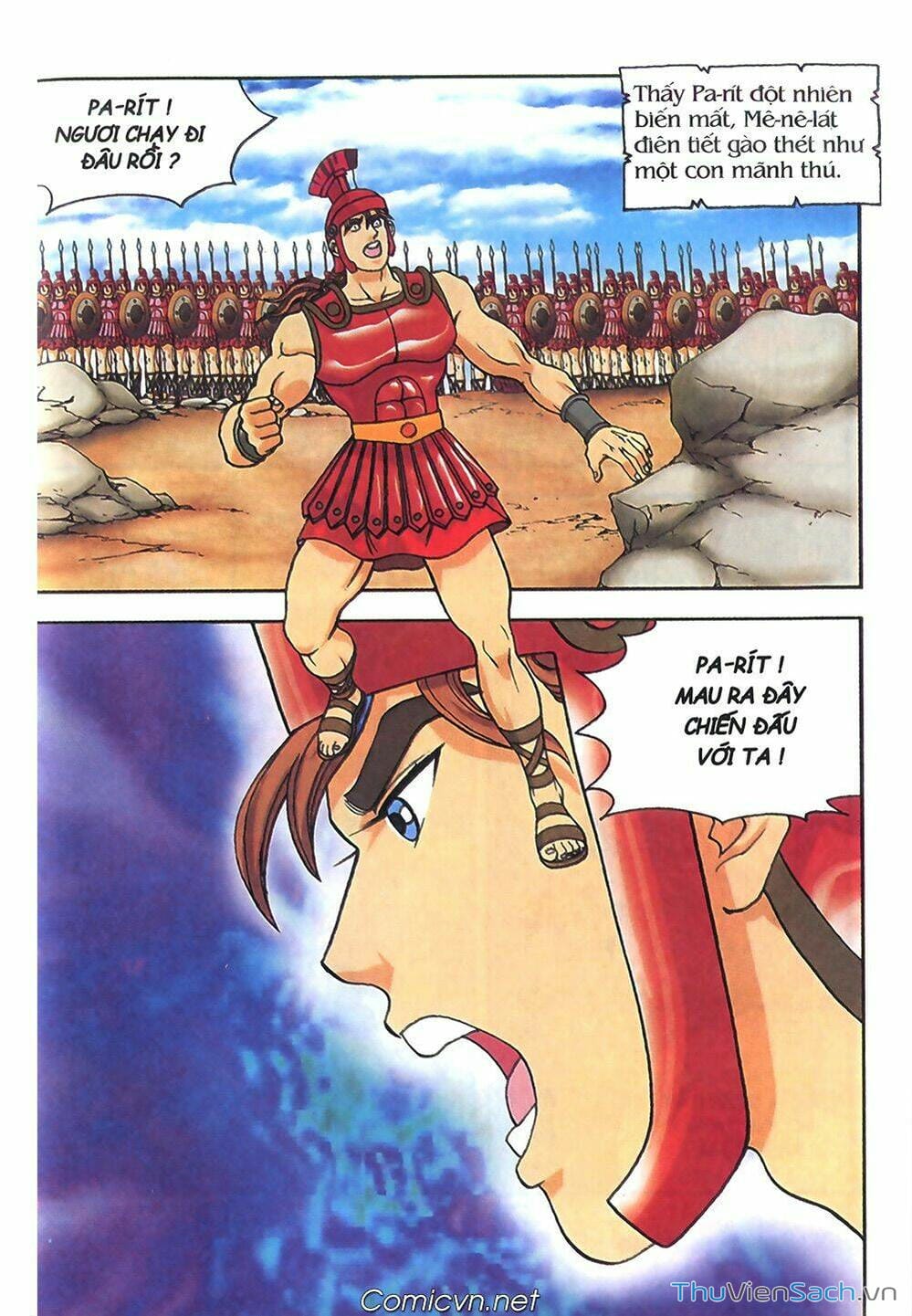 Truyện Tranh Thần Thoại Hy Lạp - Nguồn Gốc Các Vị Thần trang 3