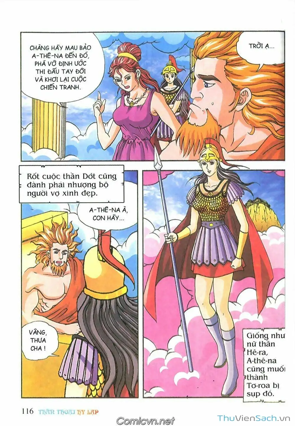 Truyện Tranh Thần Thoại Hy Lạp - Nguồn Gốc Các Vị Thần trang 3