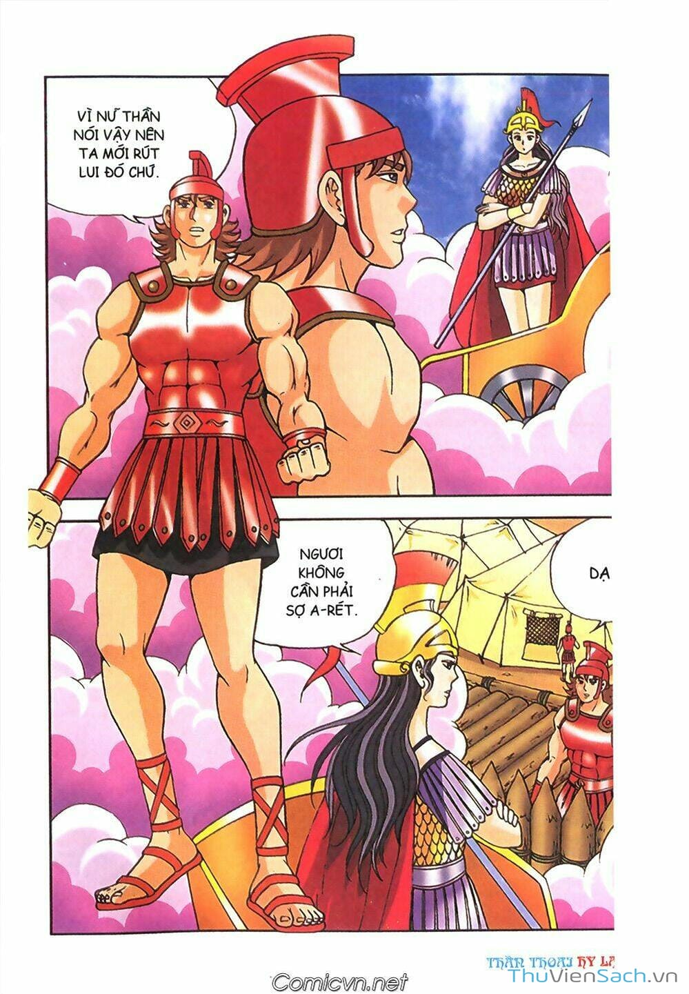 Truyện Tranh Thần Thoại Hy Lạp - Nguồn Gốc Các Vị Thần trang 3