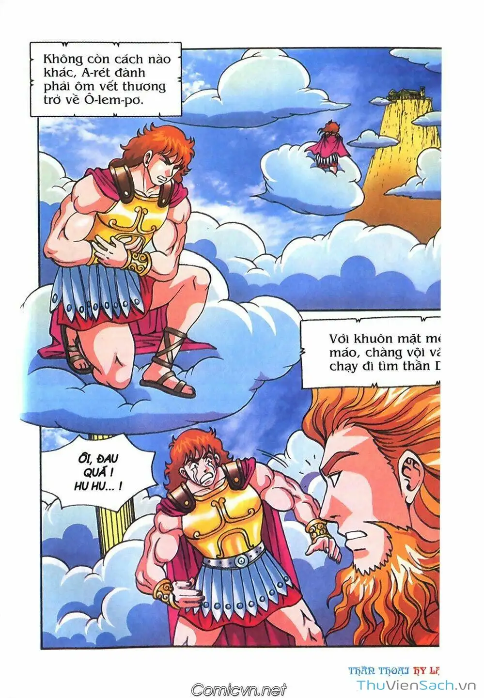 Truyện Tranh Thần Thoại Hy Lạp - Nguồn Gốc Các Vị Thần trang 3