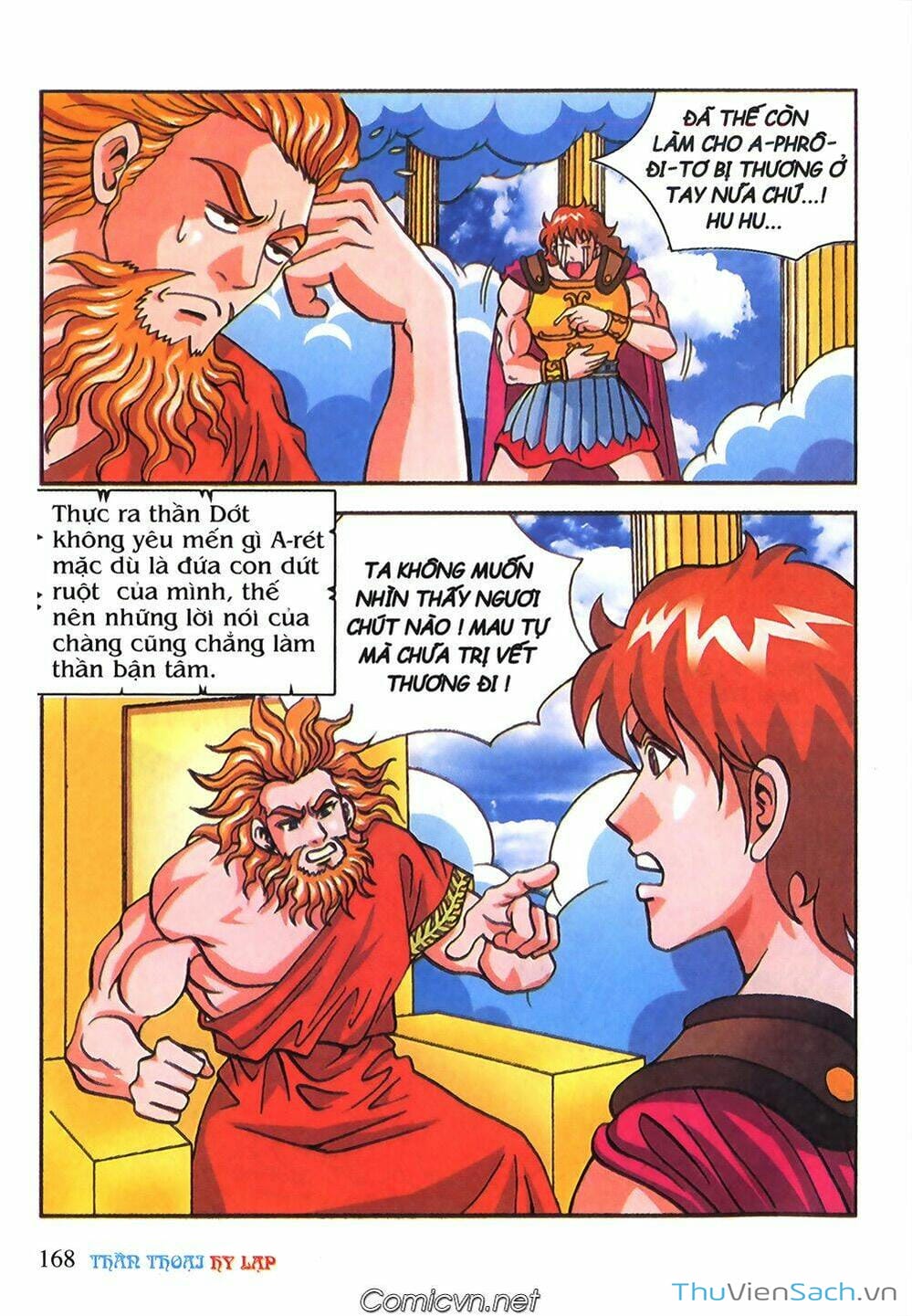 Truyện Tranh Thần Thoại Hy Lạp - Nguồn Gốc Các Vị Thần trang 3