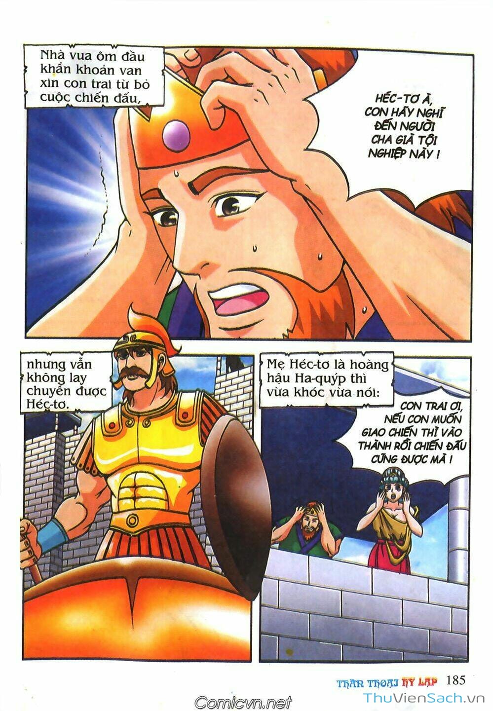 Truyện Tranh Thần Thoại Hy Lạp - Nguồn Gốc Các Vị Thần trang 3