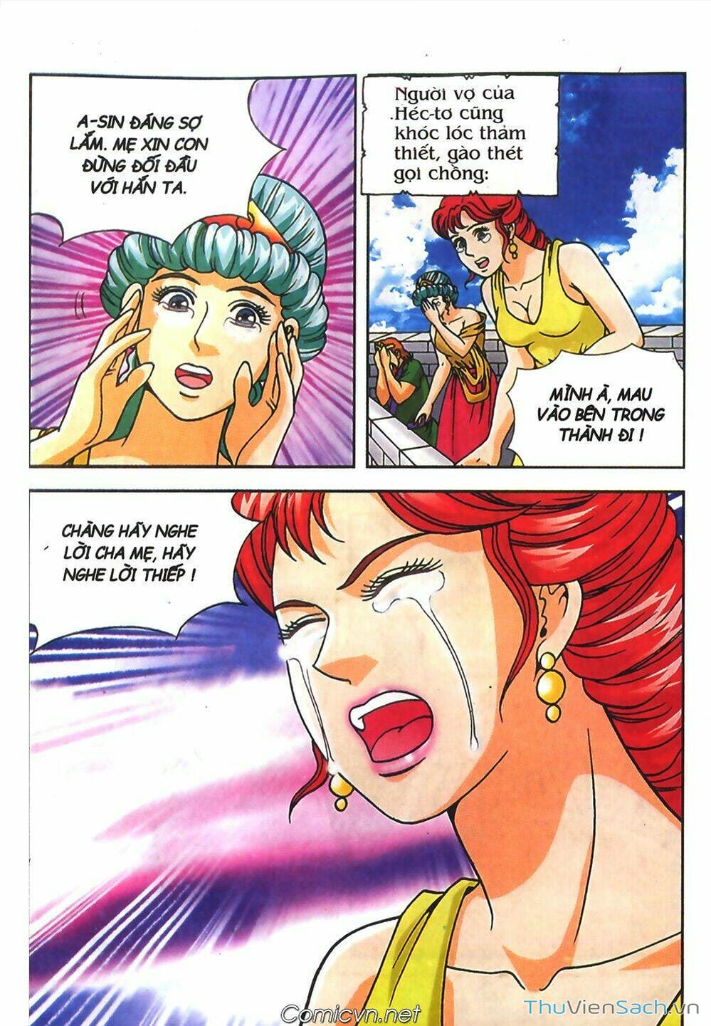 Truyện Tranh Thần Thoại Hy Lạp - Nguồn Gốc Các Vị Thần trang 3