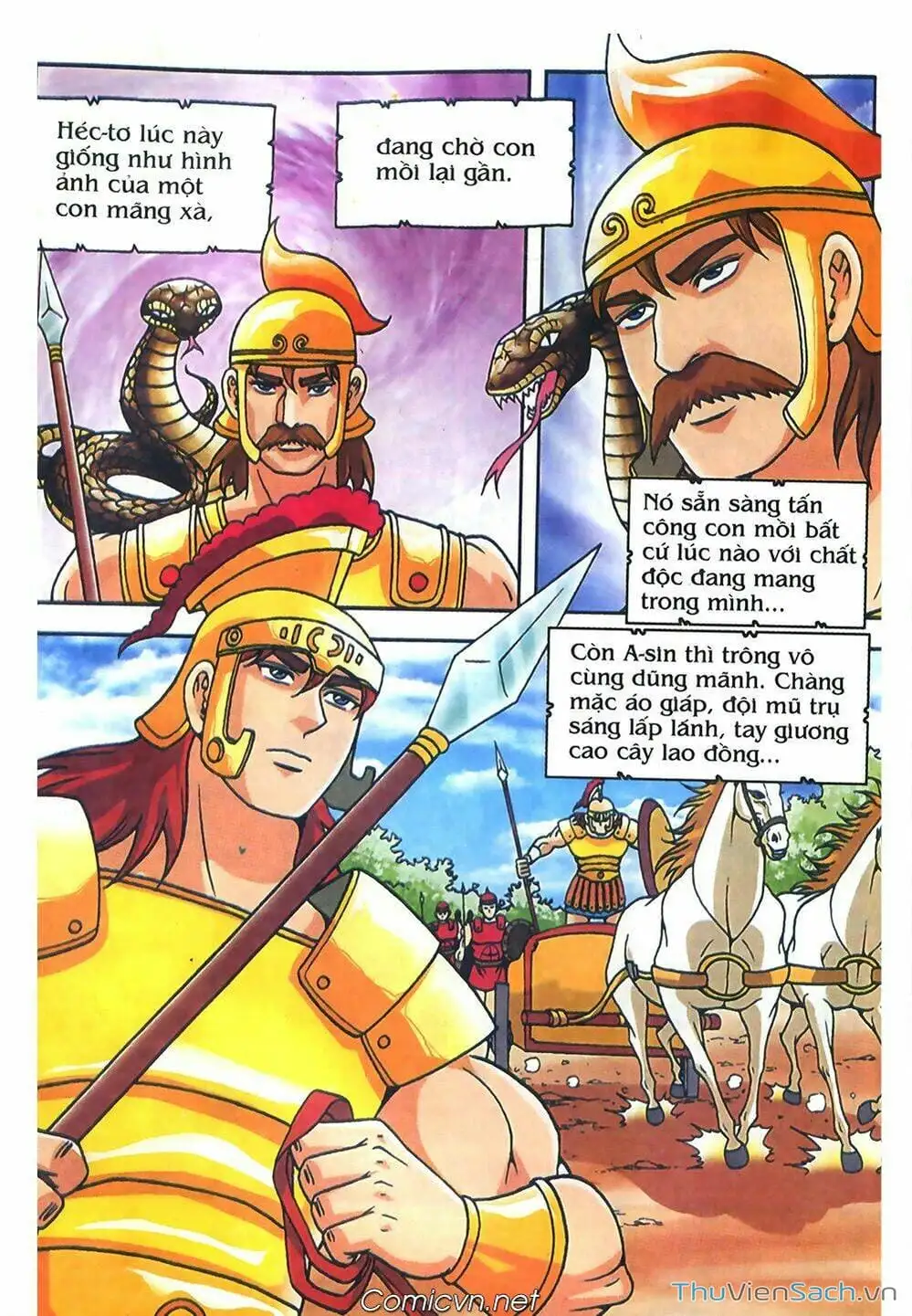 Truyện Tranh Thần Thoại Hy Lạp - Nguồn Gốc Các Vị Thần trang 3