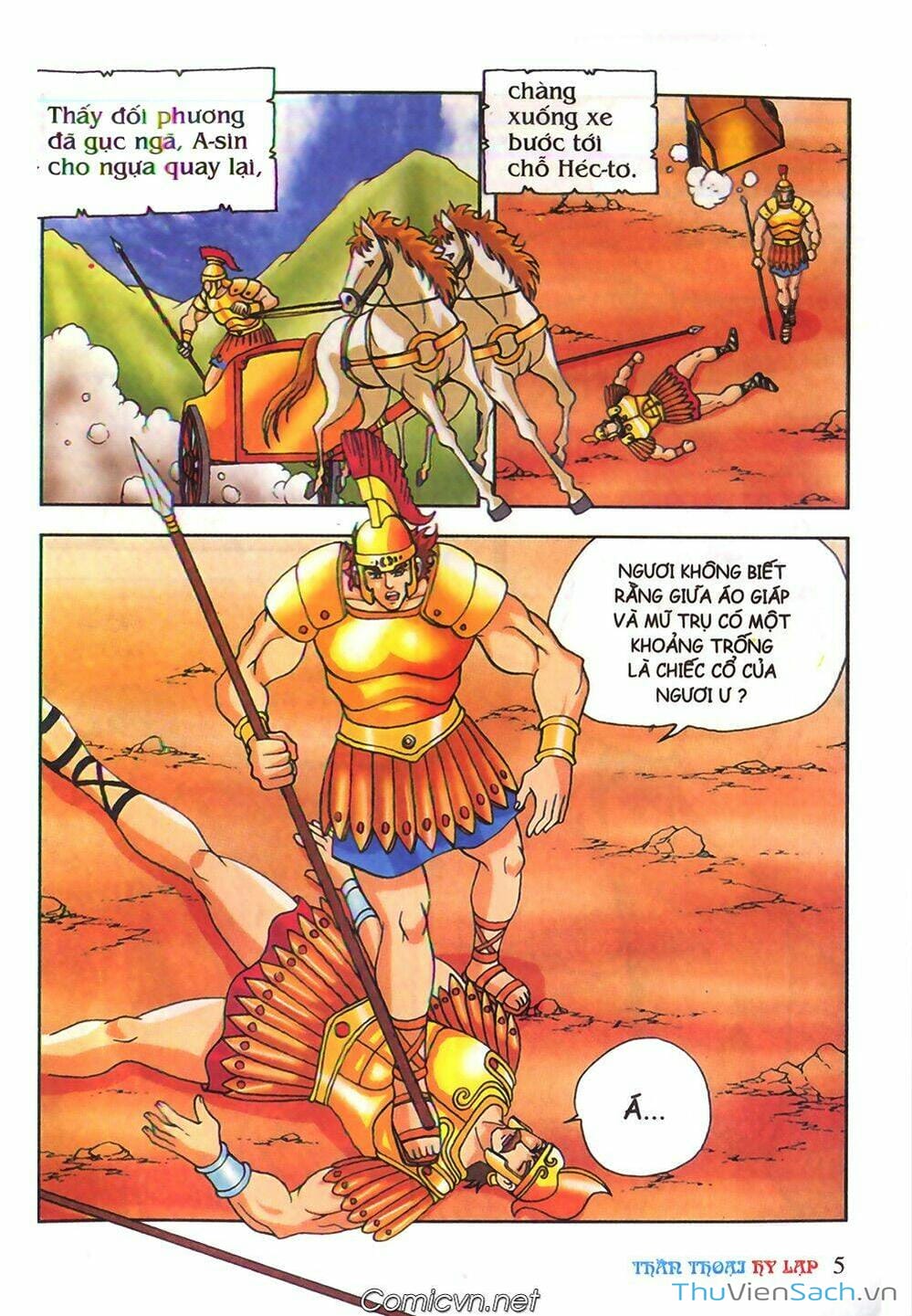 Truyện Tranh Thần Thoại Hy Lạp - Nguồn Gốc Các Vị Thần trang 3