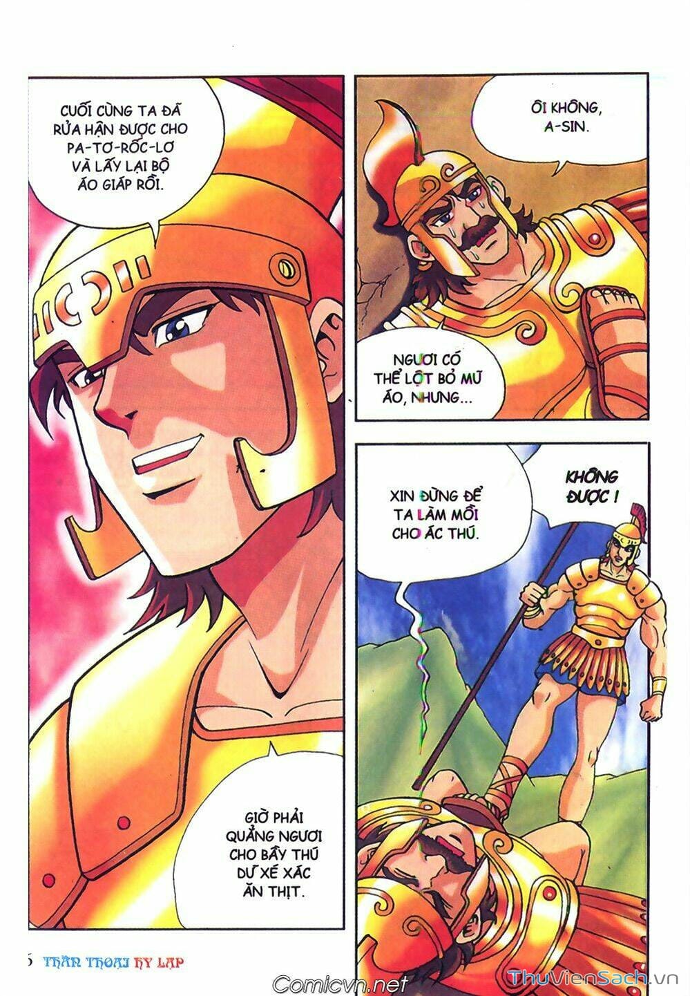 Truyện Tranh Thần Thoại Hy Lạp - Nguồn Gốc Các Vị Thần trang 3