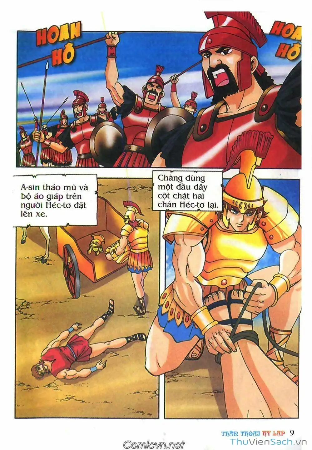 Truyện Tranh Thần Thoại Hy Lạp - Nguồn Gốc Các Vị Thần trang 3