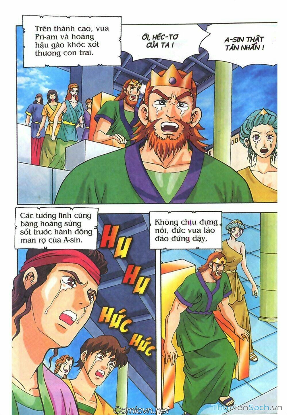 Truyện Tranh Thần Thoại Hy Lạp - Nguồn Gốc Các Vị Thần trang 3