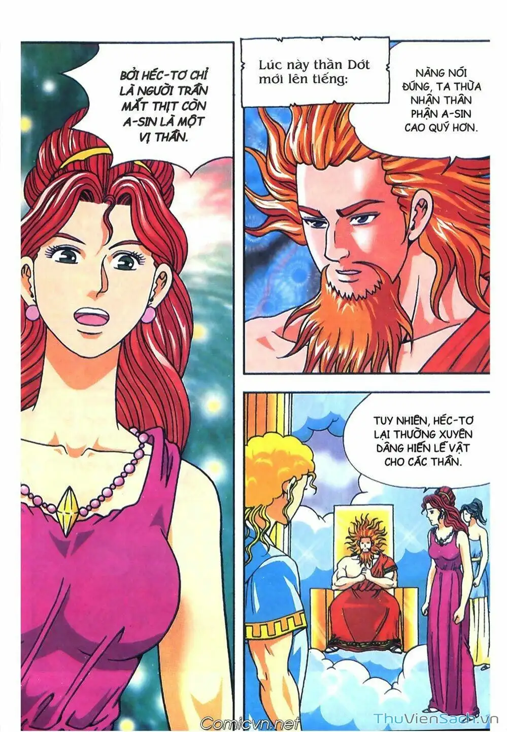 Truyện Tranh Thần Thoại Hy Lạp - Nguồn Gốc Các Vị Thần trang 3