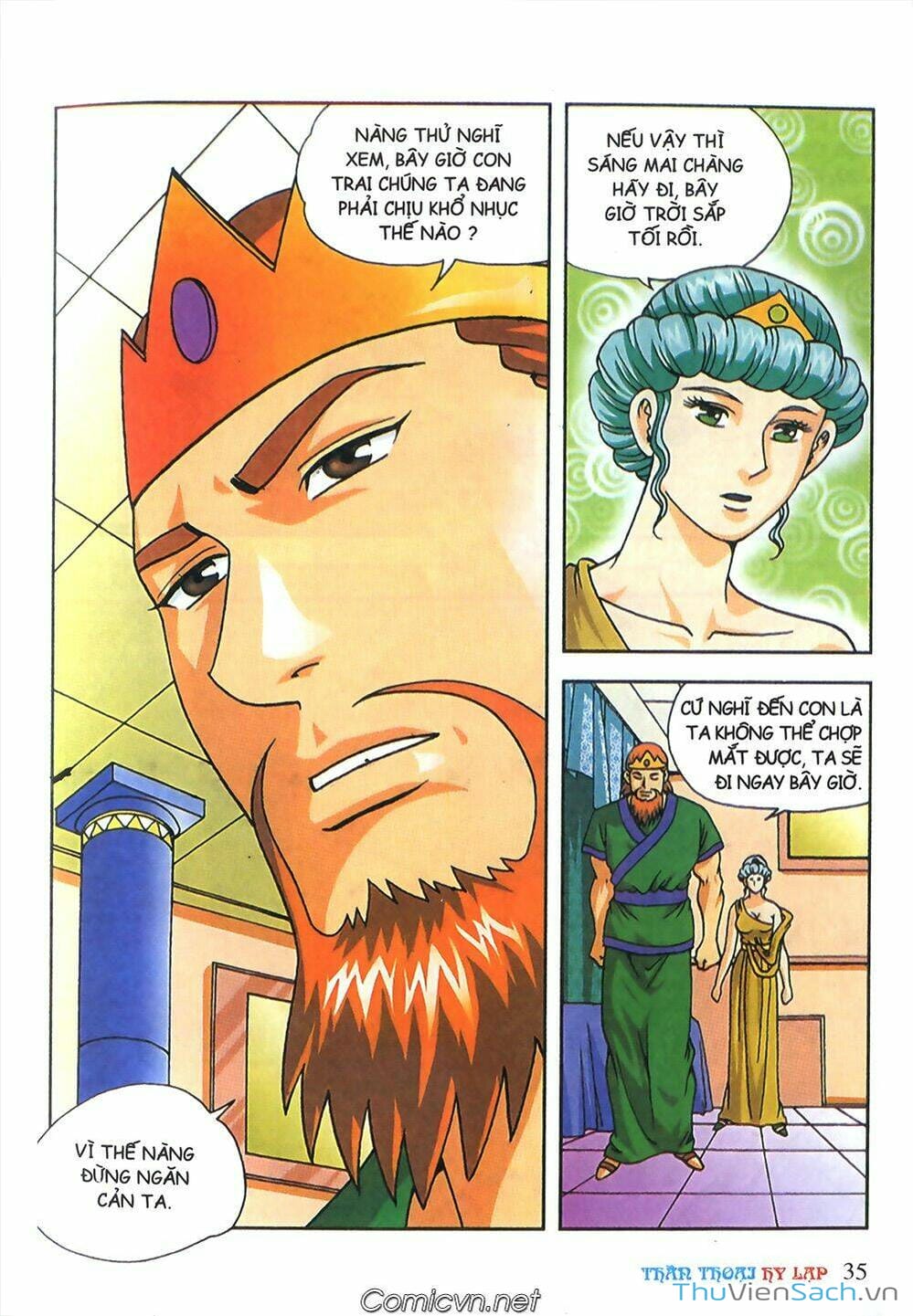 Truyện Tranh Thần Thoại Hy Lạp - Nguồn Gốc Các Vị Thần trang 3