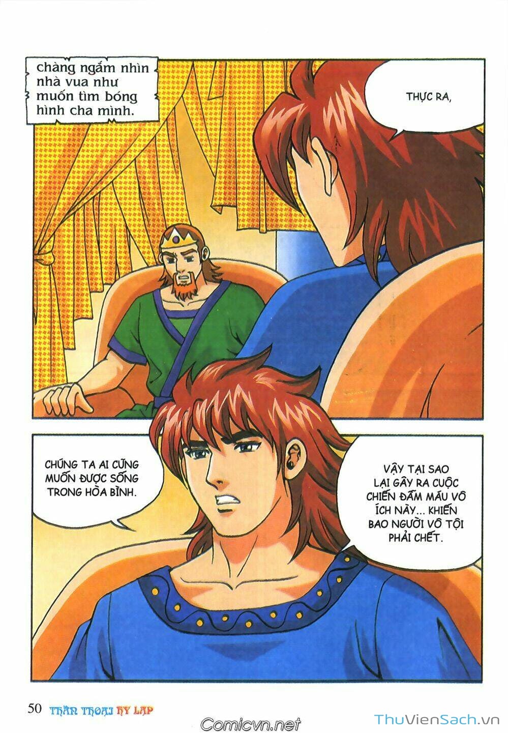 Truyện Tranh Thần Thoại Hy Lạp - Nguồn Gốc Các Vị Thần trang 3