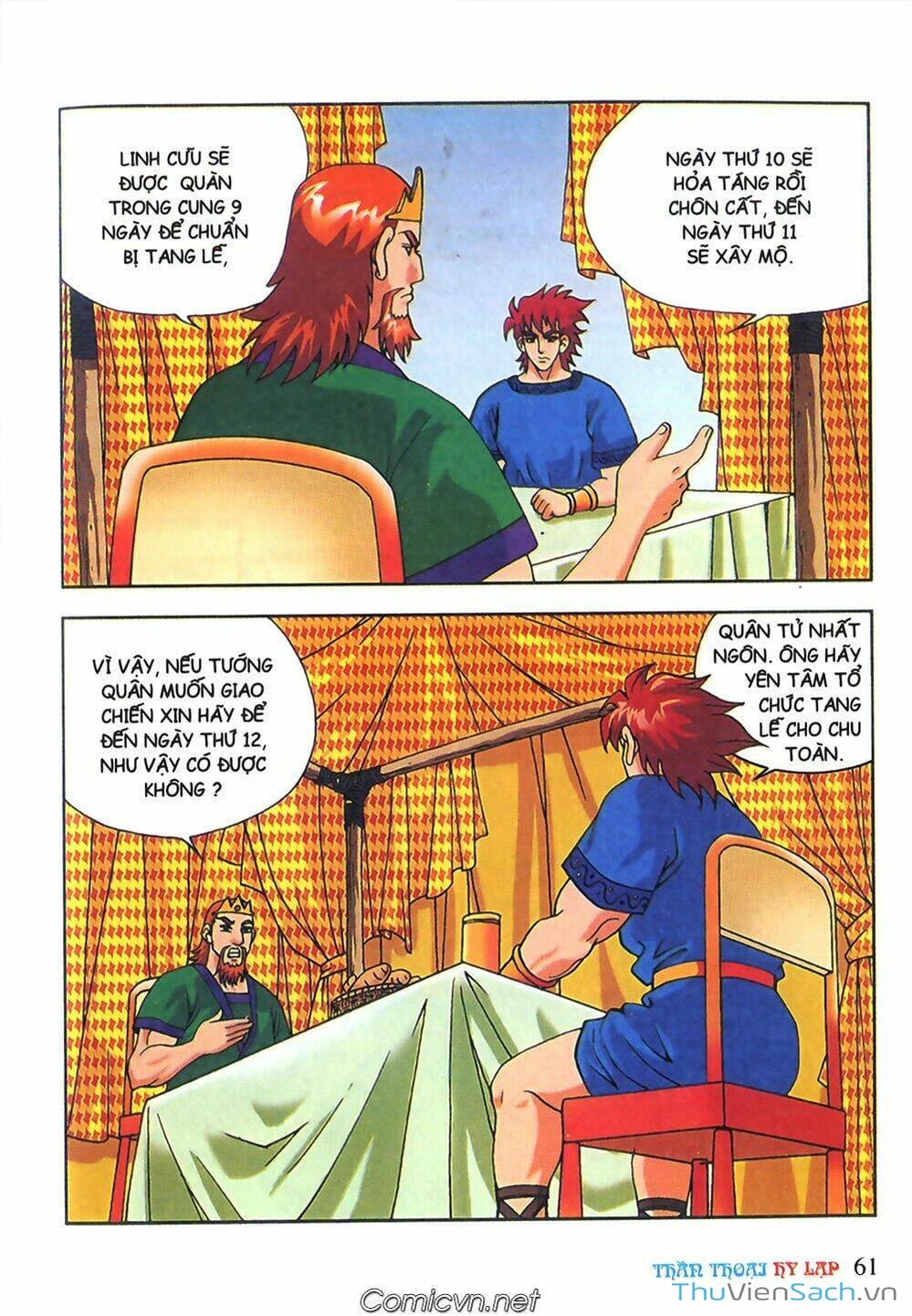 Truyện Tranh Thần Thoại Hy Lạp - Nguồn Gốc Các Vị Thần trang 3