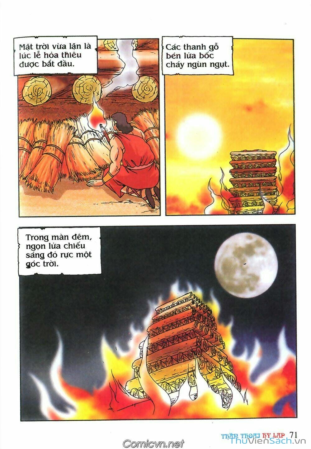 Truyện Tranh Thần Thoại Hy Lạp - Nguồn Gốc Các Vị Thần trang 3