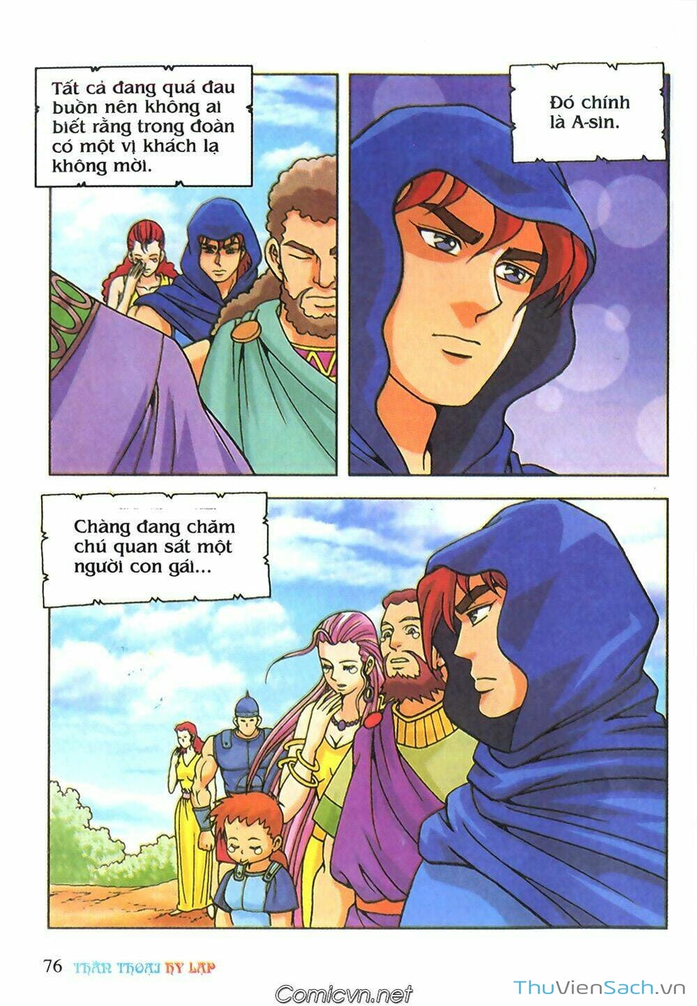 Truyện Tranh Thần Thoại Hy Lạp - Nguồn Gốc Các Vị Thần trang 3