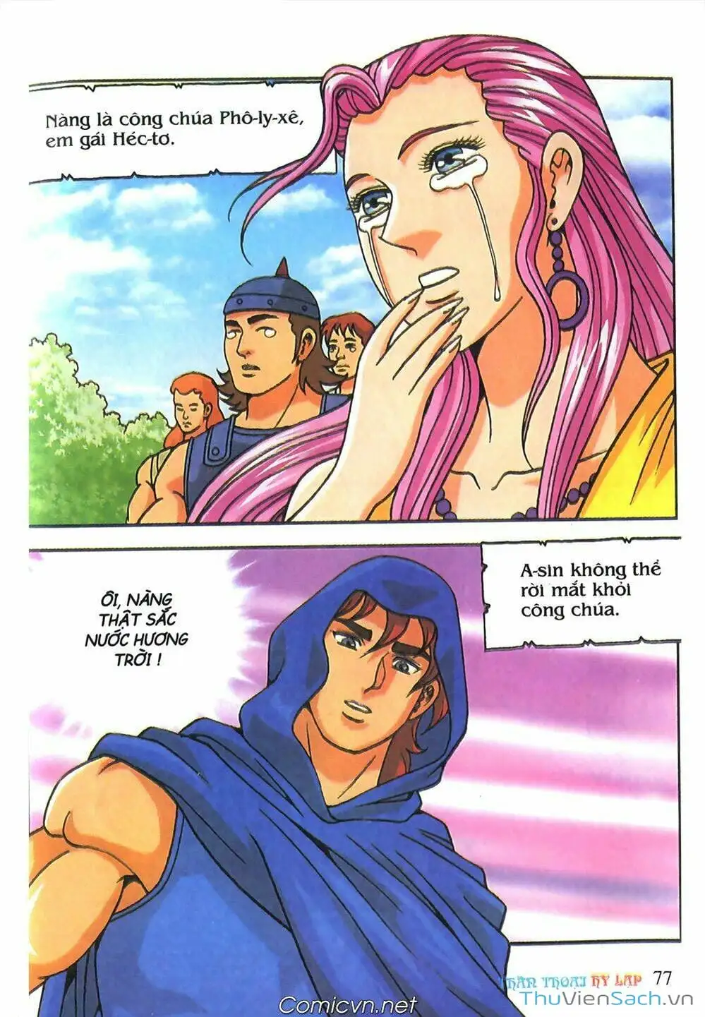 Truyện Tranh Thần Thoại Hy Lạp - Nguồn Gốc Các Vị Thần trang 3