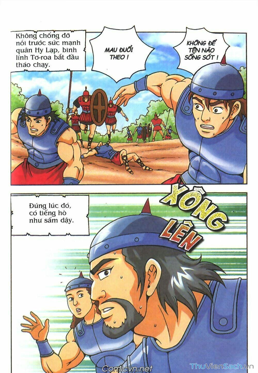 Truyện Tranh Thần Thoại Hy Lạp - Nguồn Gốc Các Vị Thần trang 3