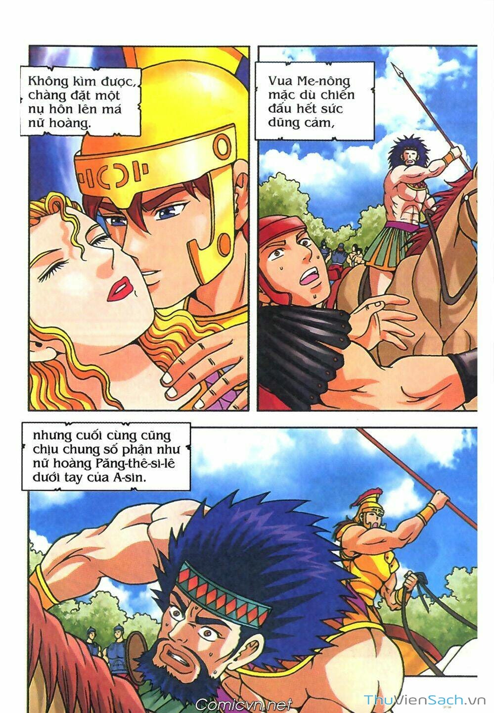 Truyện Tranh Thần Thoại Hy Lạp - Nguồn Gốc Các Vị Thần trang 3