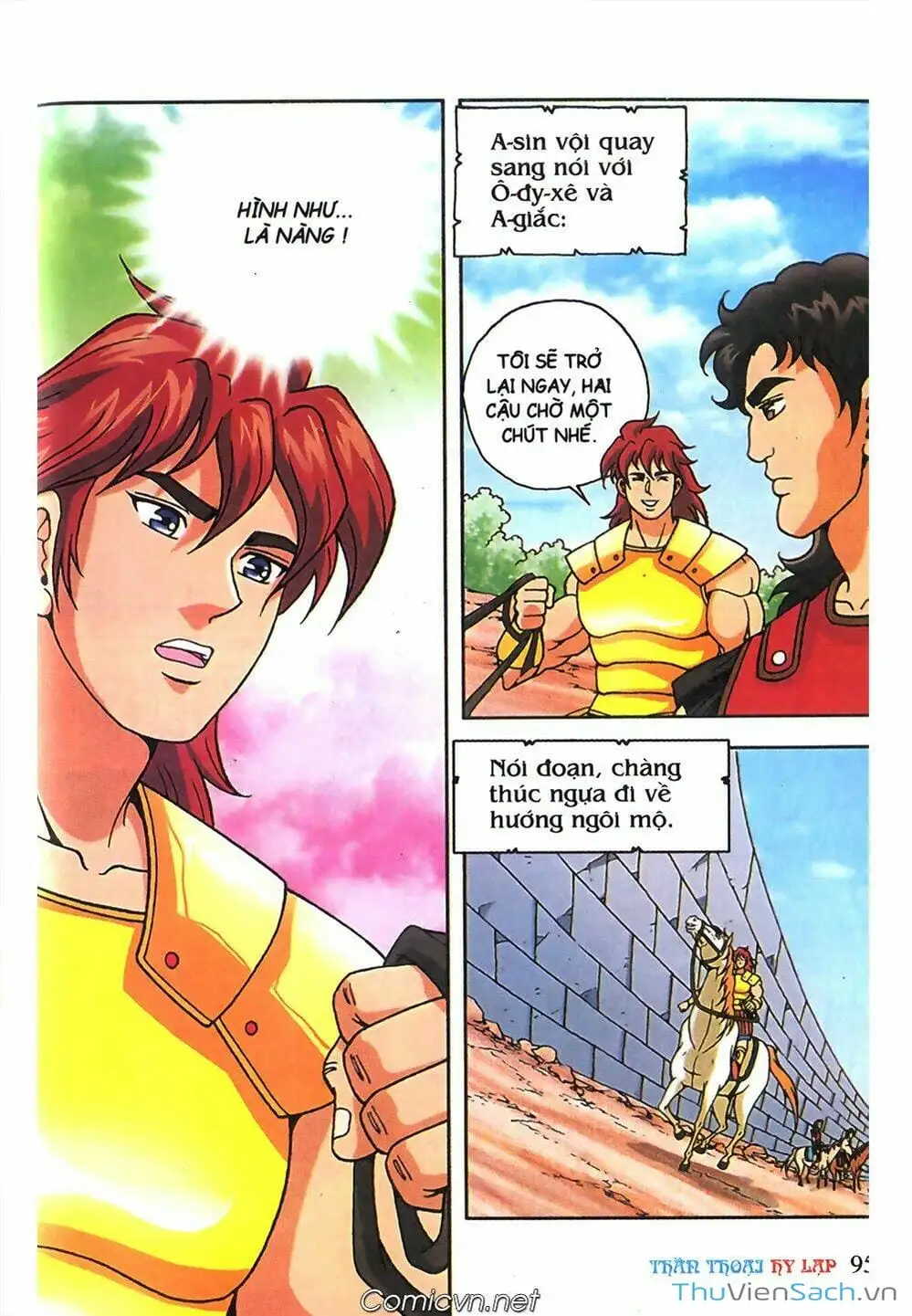 Truyện Tranh Thần Thoại Hy Lạp - Nguồn Gốc Các Vị Thần trang 3