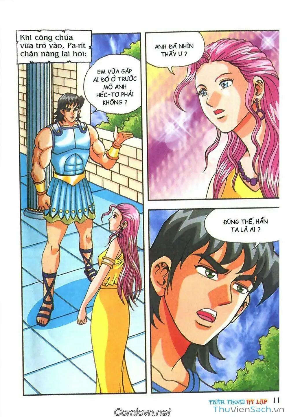 Truyện Tranh Thần Thoại Hy Lạp - Nguồn Gốc Các Vị Thần trang 3