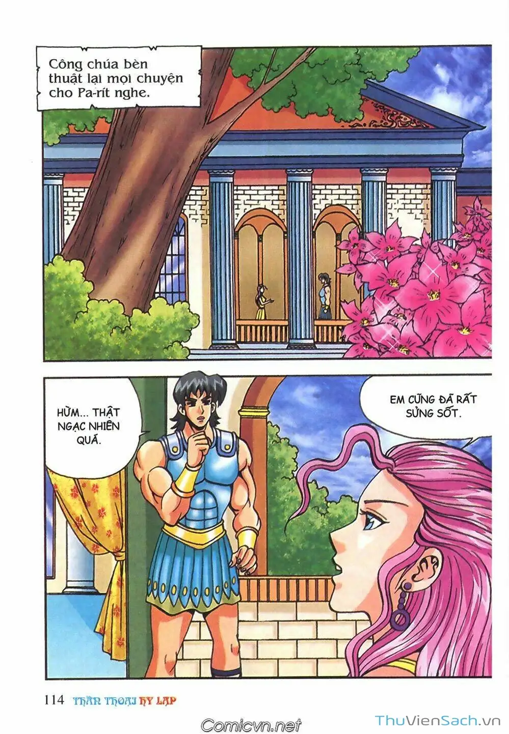 Truyện Tranh Thần Thoại Hy Lạp - Nguồn Gốc Các Vị Thần trang 3