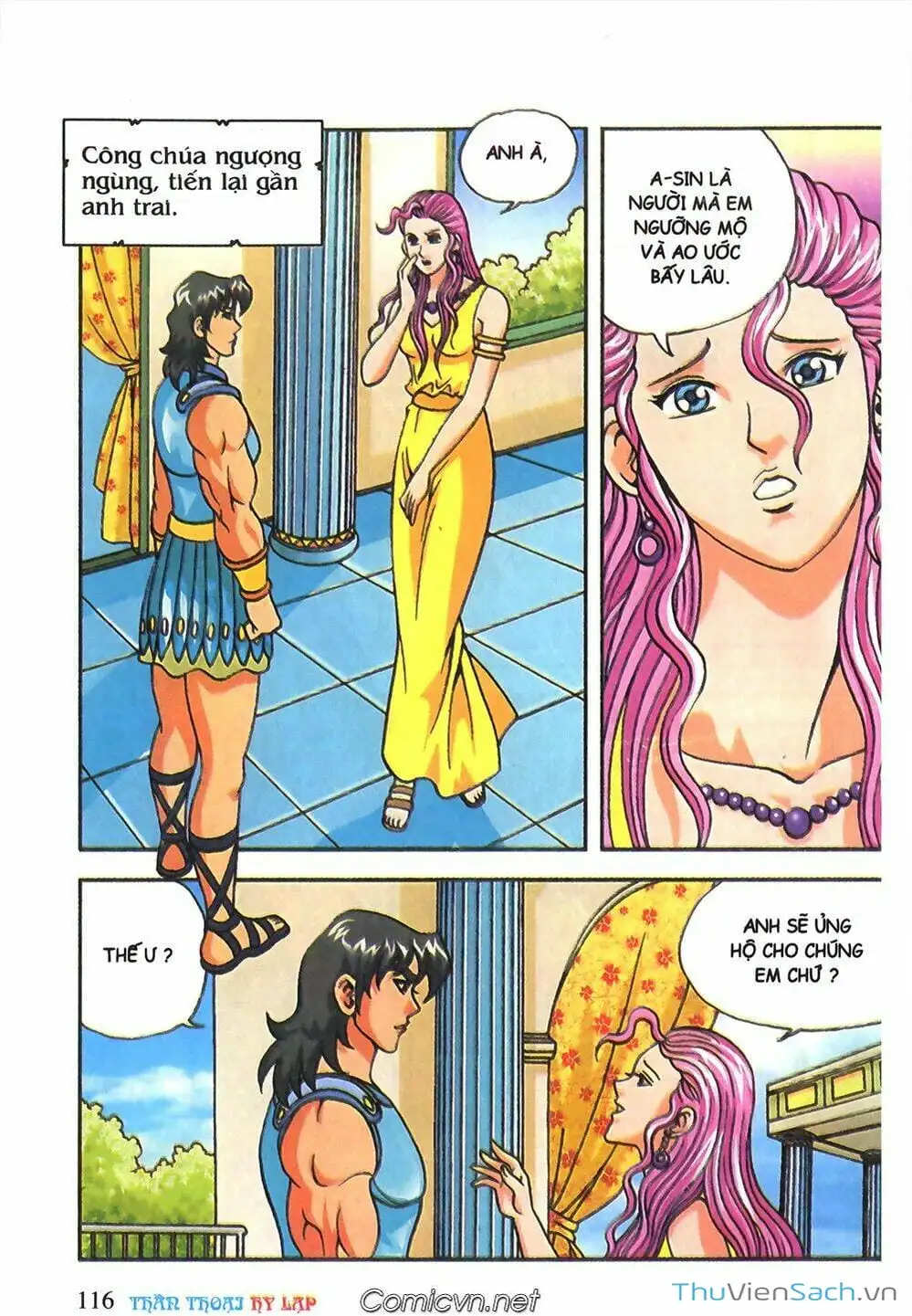 Truyện Tranh Thần Thoại Hy Lạp - Nguồn Gốc Các Vị Thần trang 3