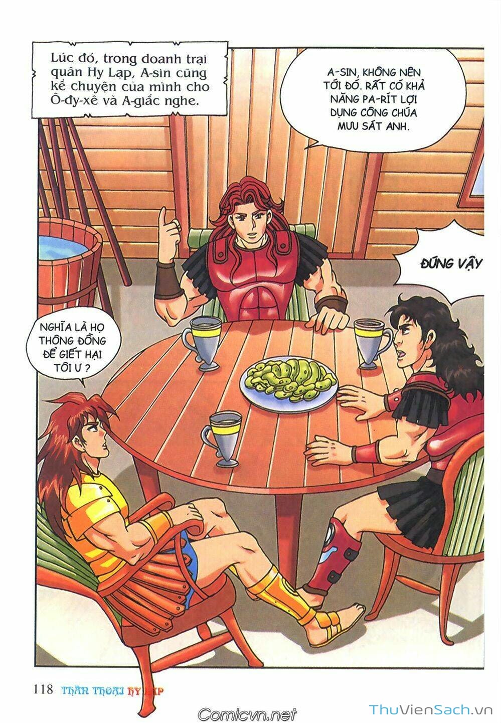 Truyện Tranh Thần Thoại Hy Lạp - Nguồn Gốc Các Vị Thần trang 3