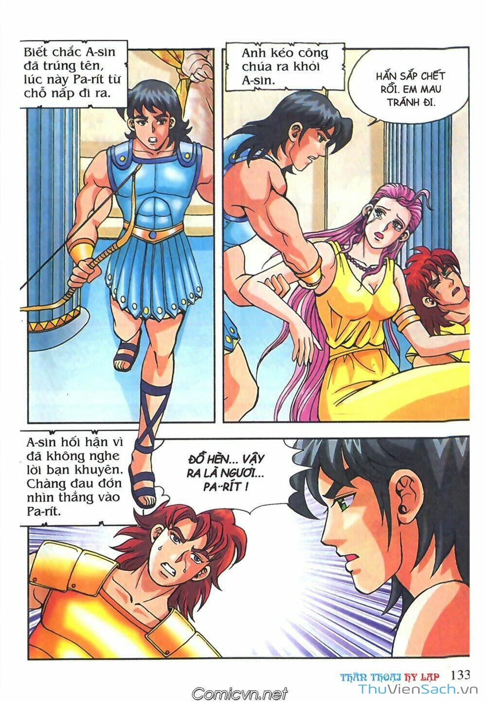 Truyện Tranh Thần Thoại Hy Lạp - Nguồn Gốc Các Vị Thần trang 3