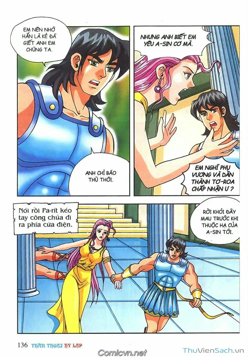 Truyện Tranh Thần Thoại Hy Lạp - Nguồn Gốc Các Vị Thần trang 3