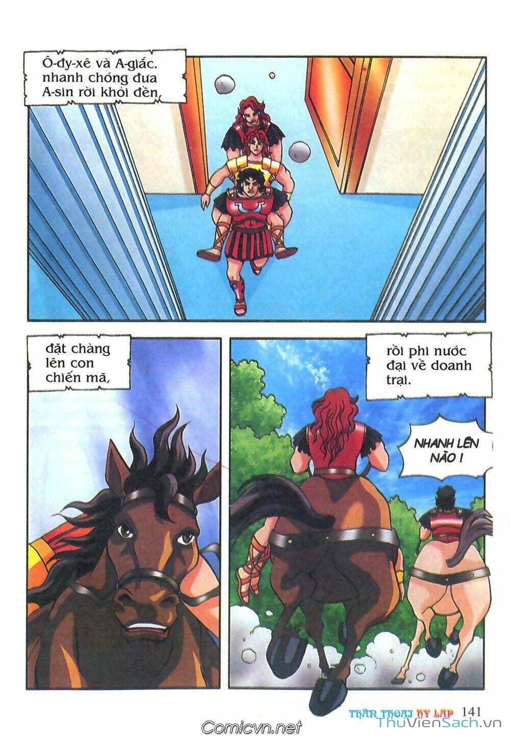 Truyện Tranh Thần Thoại Hy Lạp - Nguồn Gốc Các Vị Thần trang 3