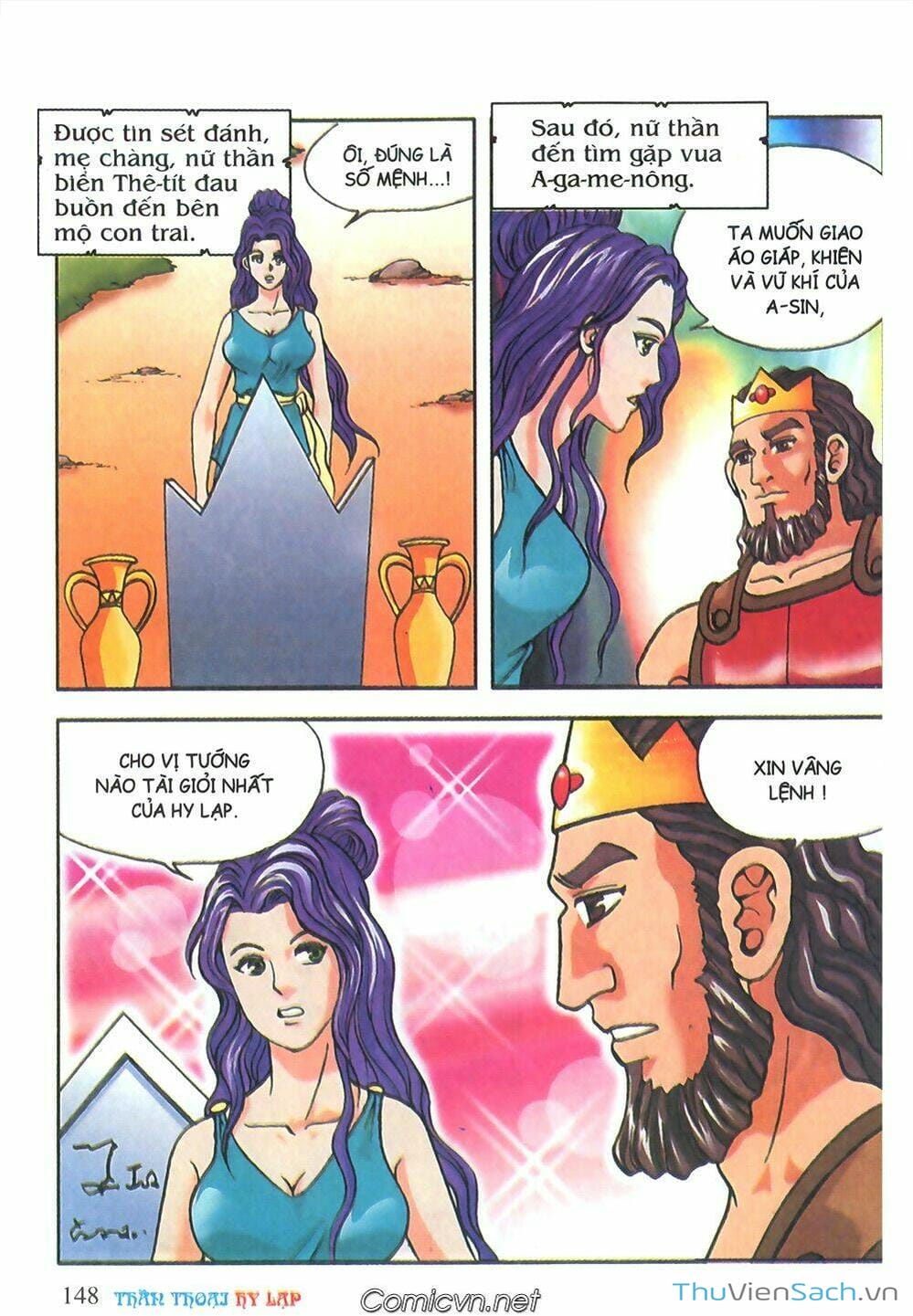 Truyện Tranh Thần Thoại Hy Lạp - Nguồn Gốc Các Vị Thần trang 3