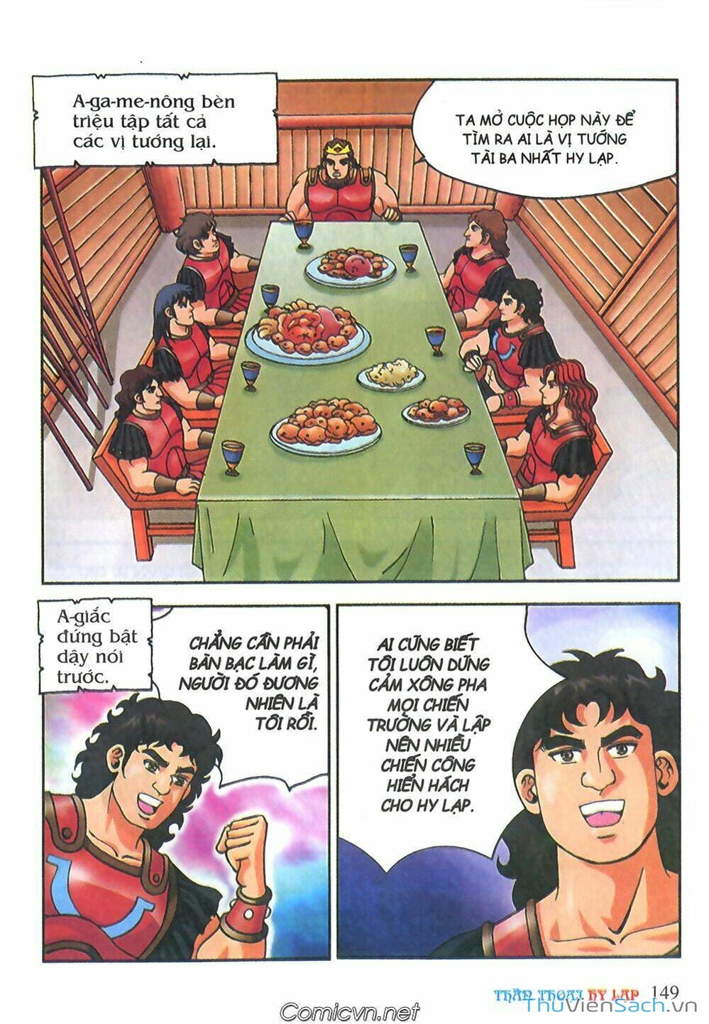 Truyện Tranh Thần Thoại Hy Lạp - Nguồn Gốc Các Vị Thần trang 3