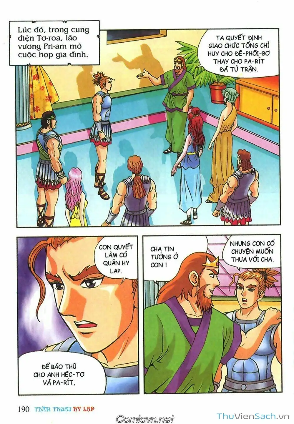 Truyện Tranh Thần Thoại Hy Lạp - Nguồn Gốc Các Vị Thần trang 3