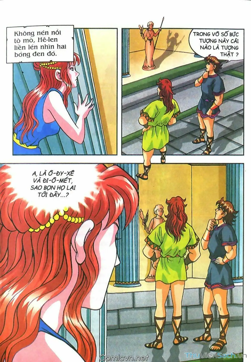 Truyện Tranh Thần Thoại Hy Lạp - Nguồn Gốc Các Vị Thần trang 3