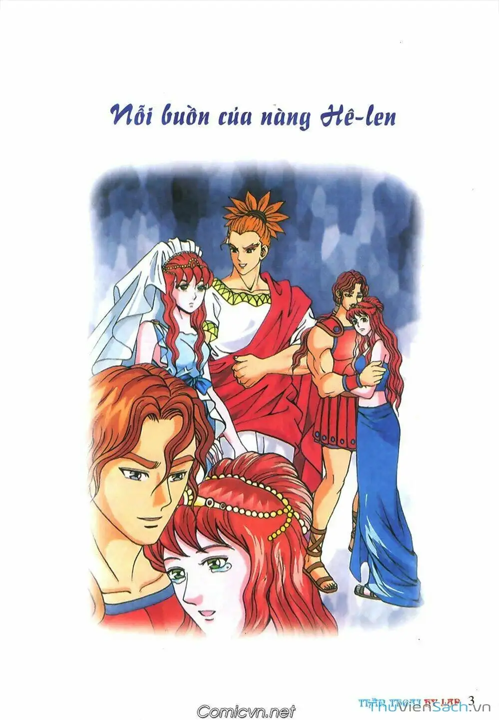 Truyện Tranh Thần Thoại Hy Lạp - Nguồn Gốc Các Vị Thần trang 3