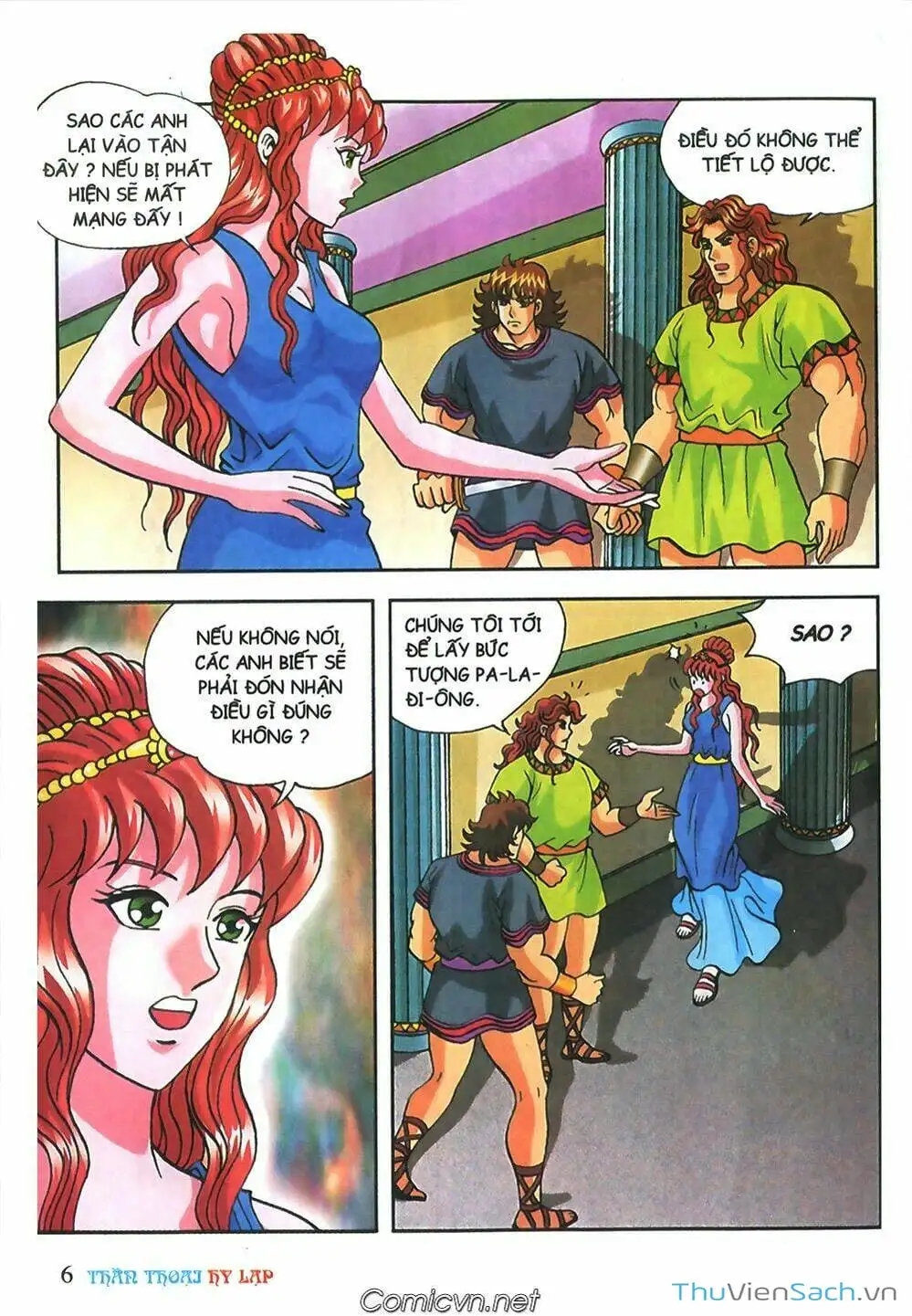 Truyện Tranh Thần Thoại Hy Lạp - Nguồn Gốc Các Vị Thần trang 3