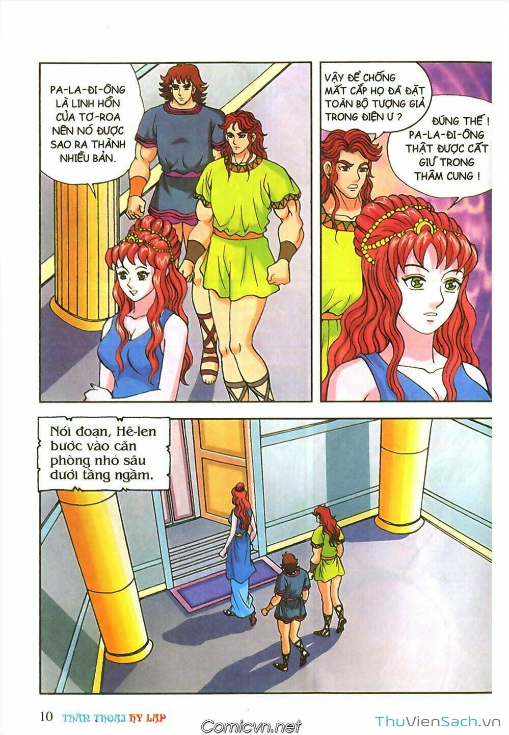 Truyện Tranh Thần Thoại Hy Lạp - Nguồn Gốc Các Vị Thần trang 3