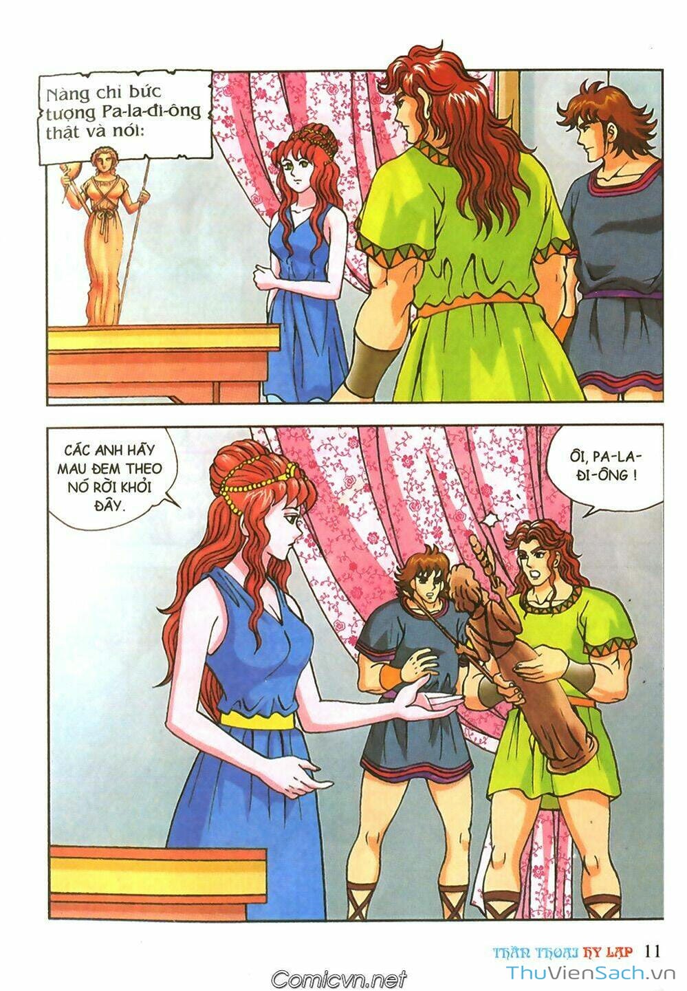 Truyện Tranh Thần Thoại Hy Lạp - Nguồn Gốc Các Vị Thần trang 3